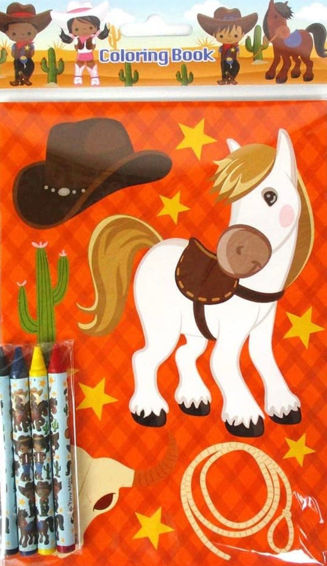 Western Coloring Book